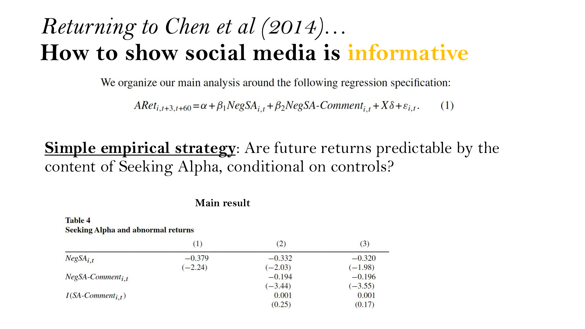 Chen et al. main result: Seeking Alpha content predicts future returns